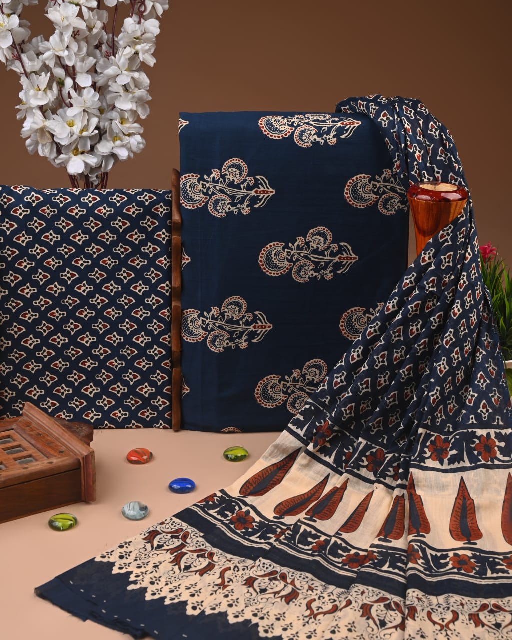 Beautiful Pure Cotton Suit with Cotton Dupatta