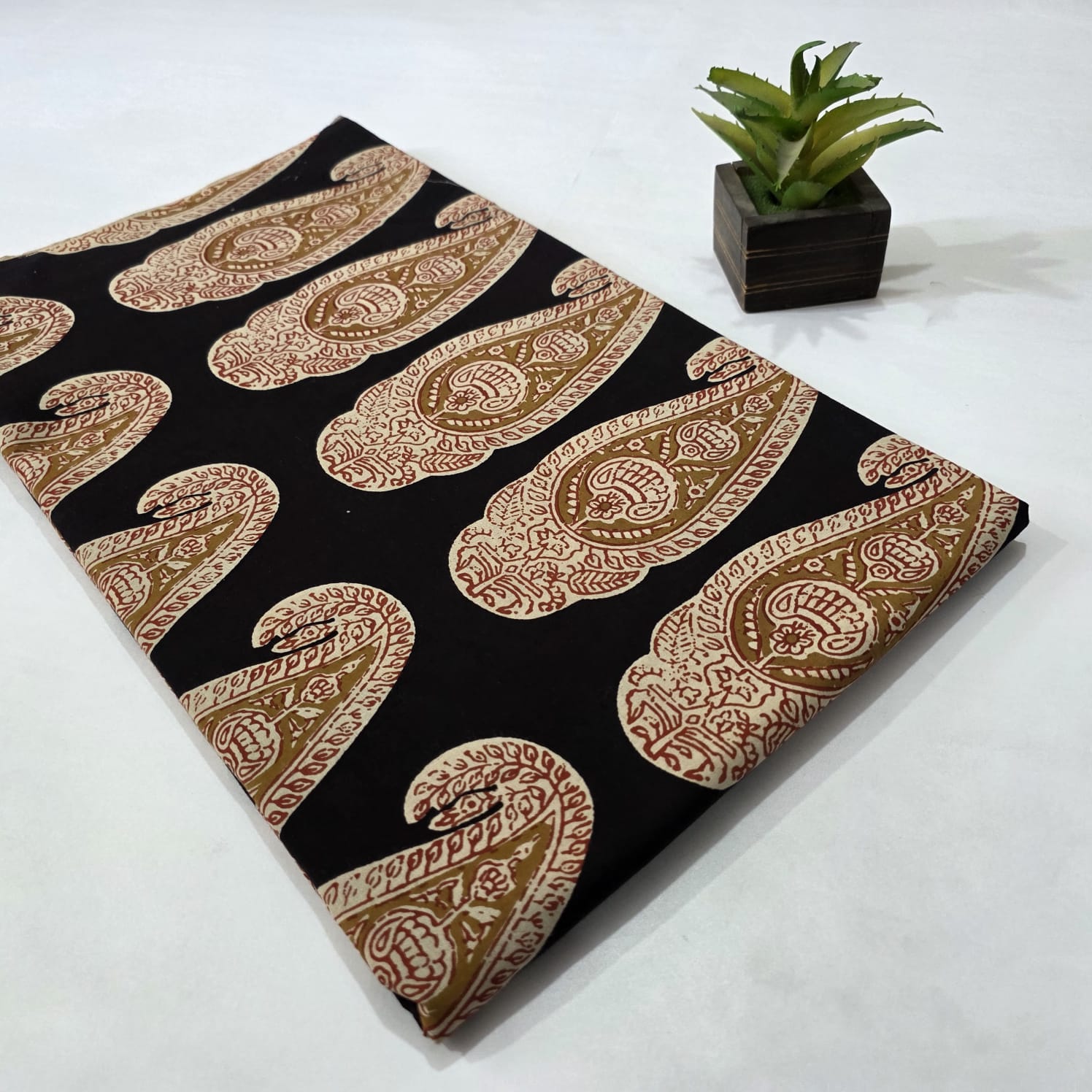 Dabu-paisley-hand-block-print-cotton-fabric