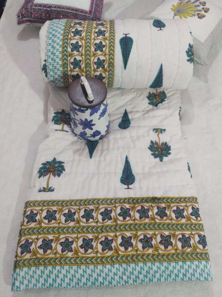 Jaipuri Lightweight Rajai for Winter