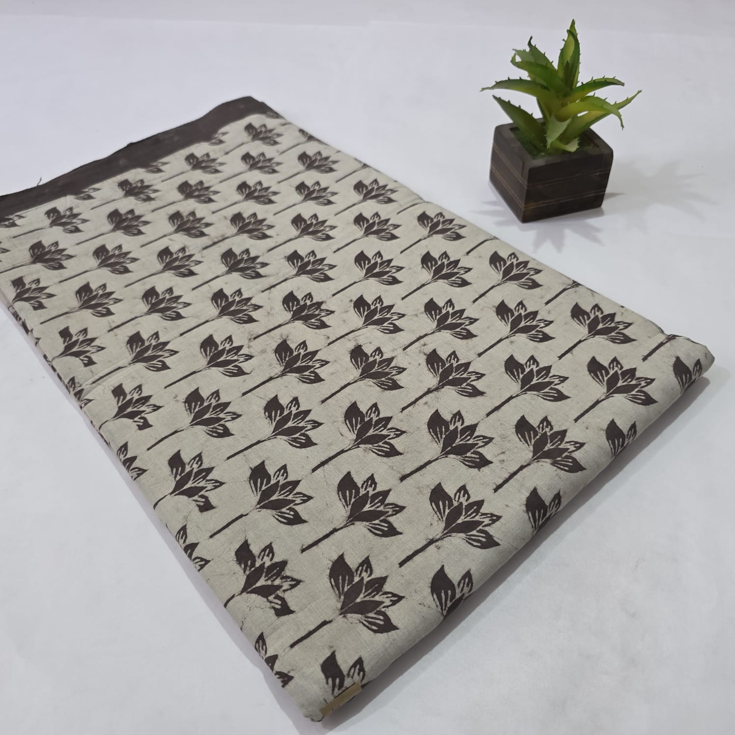 Organic Cotton Dabu Fabric