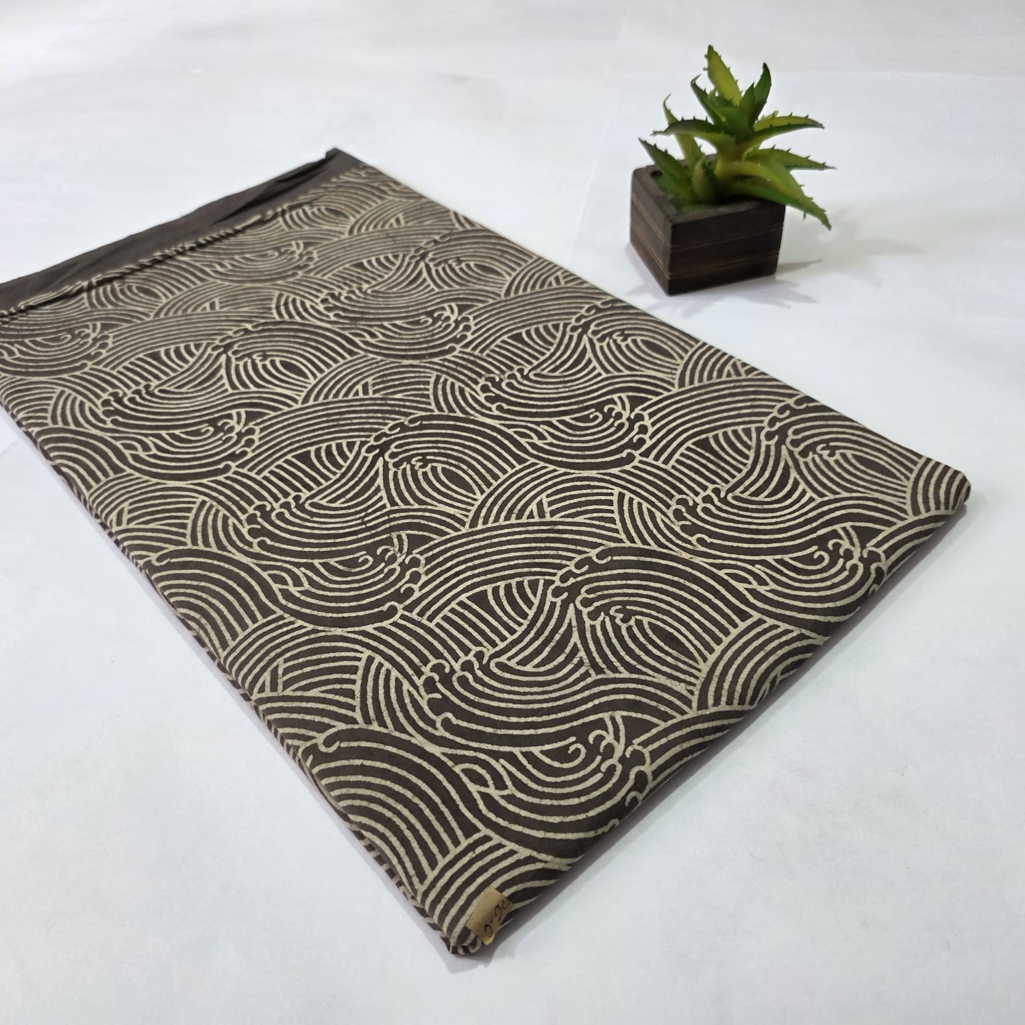 Organic Cotton Dabu Hand Block Print Fabric Online