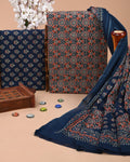 Premium Quality Ajrakh Print Suit with Dupatta