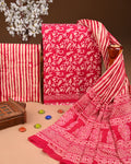 Premium Hand Block Printed Cotton Suit with Dupatta